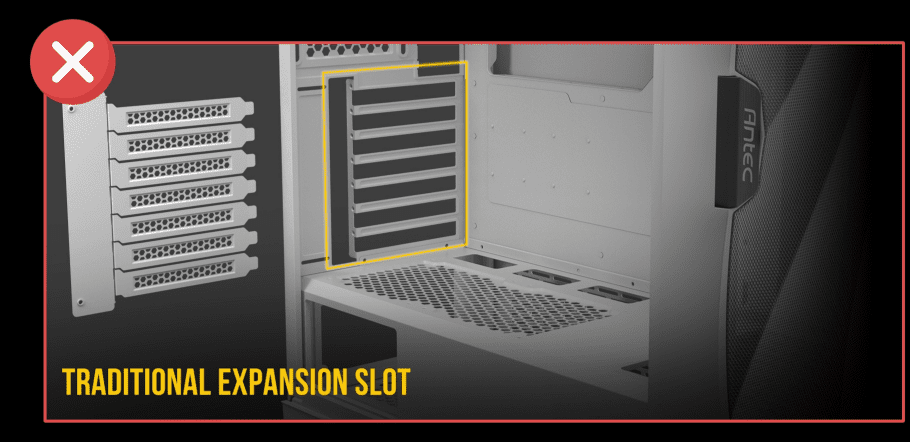 Antec Pcie 4.0 Argb Vertical Bracket Pcie 4.0 Cable Kit 8 Traditional expansion slot