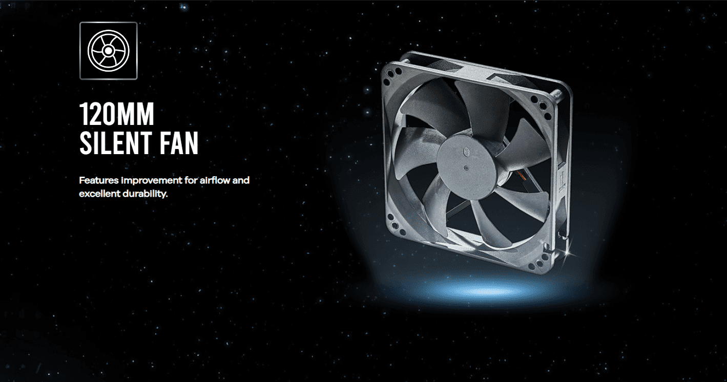 Antec Ne850G Modular White Power Supply (Psu) 3 120mm silent fan