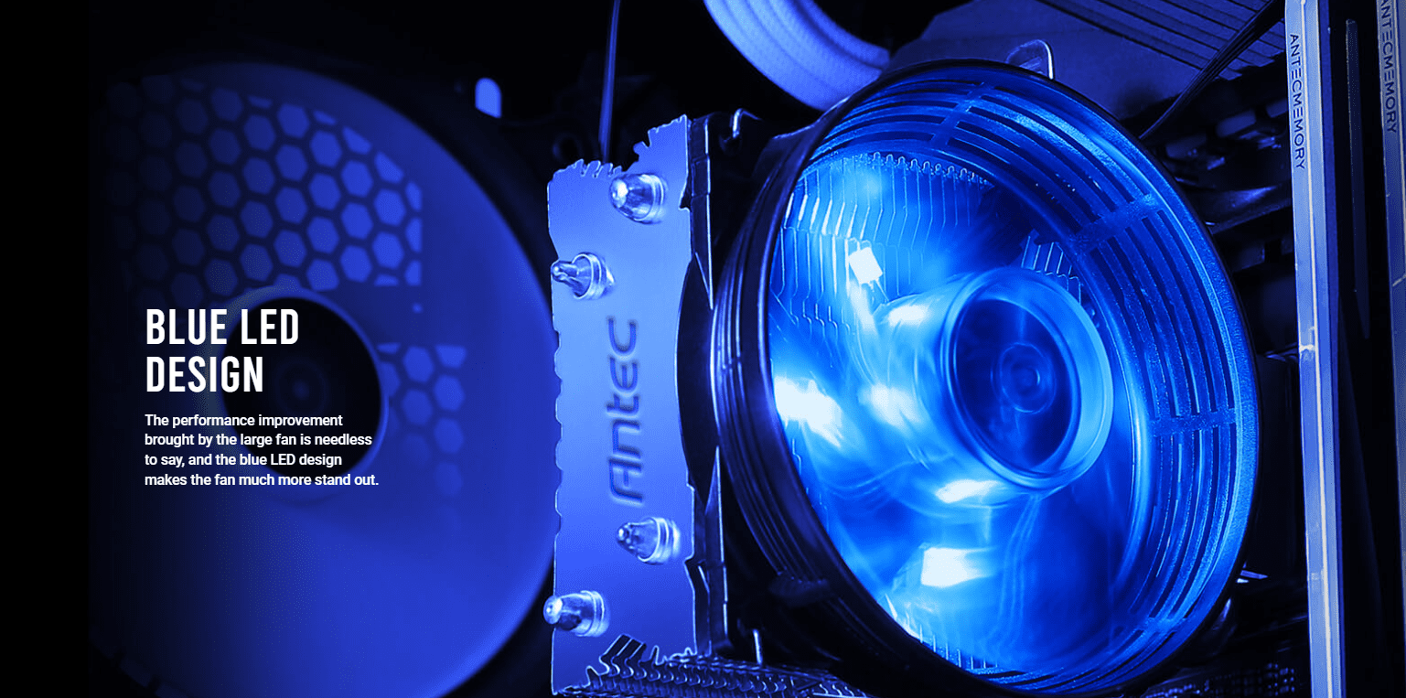Antec A30 Pro 3 Blue led design