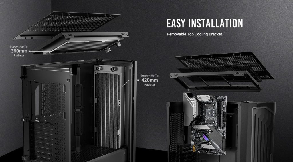 Antec Performance 1 Ft Video Revealed: High-Performance Full-Tower Gaming Pc Case 7 Antec india easy installation 1024x566 1