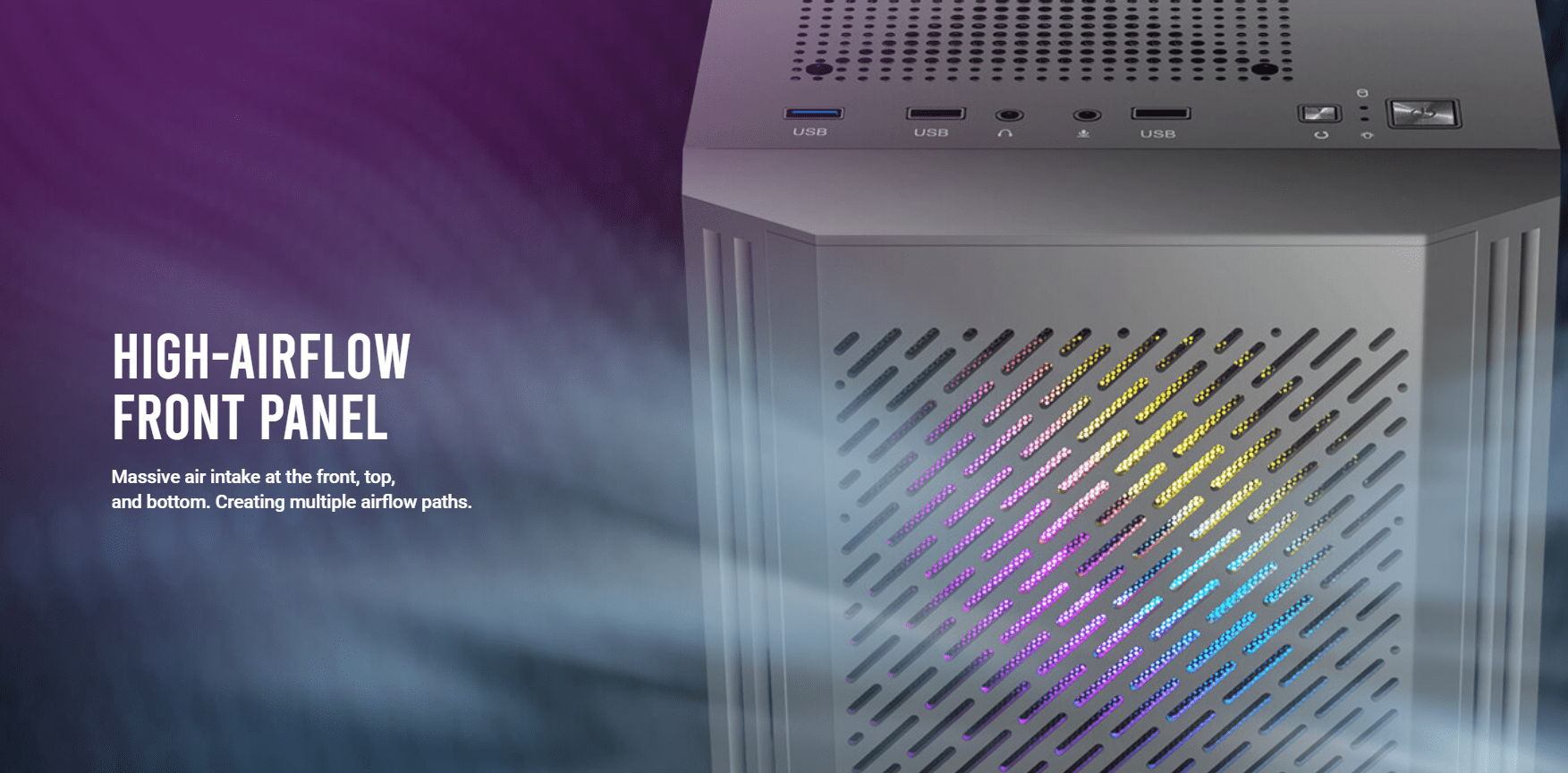 Antec Ax20 Case 5 High-airflow front panel