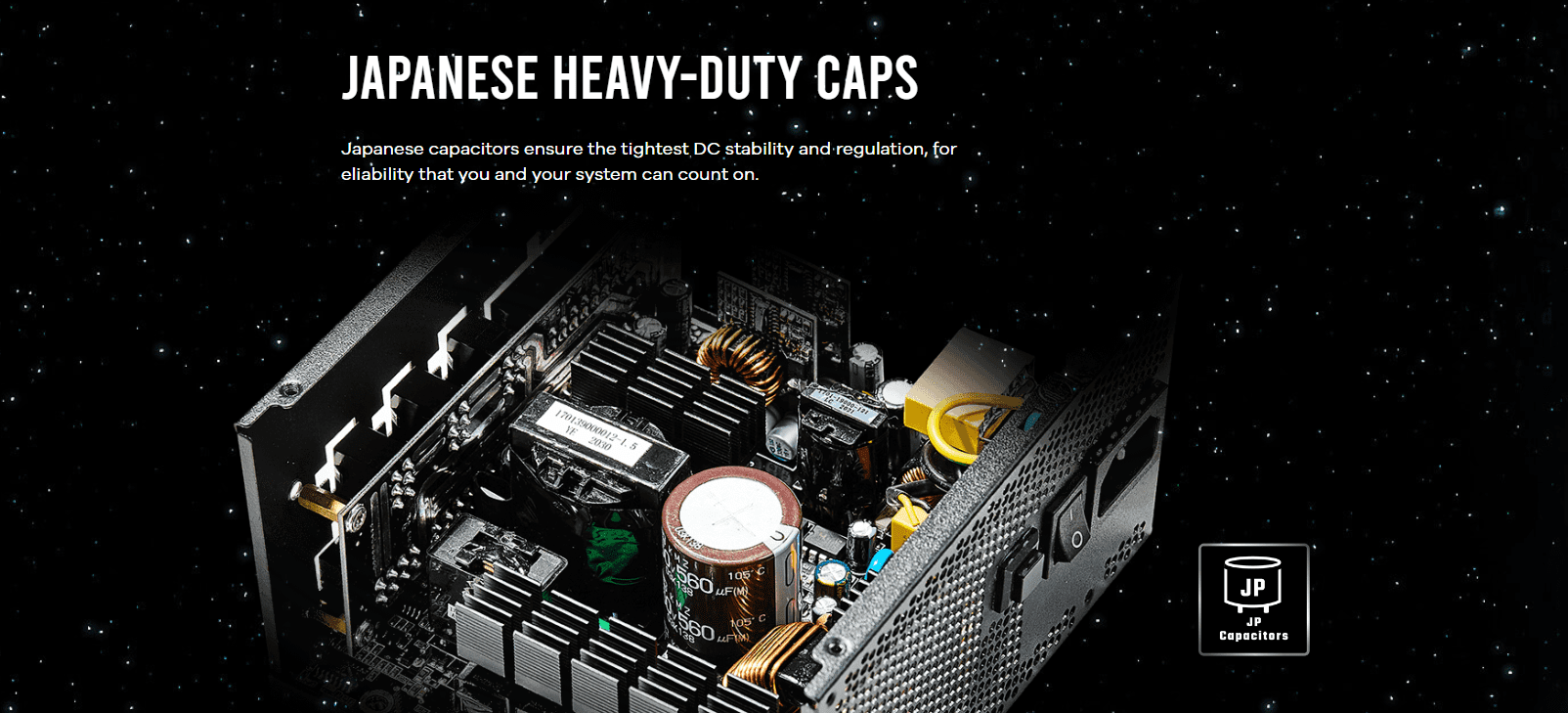 Antec Ne850G Modular White Power Supply (Psu) 6 Japanese heavy-duty caps