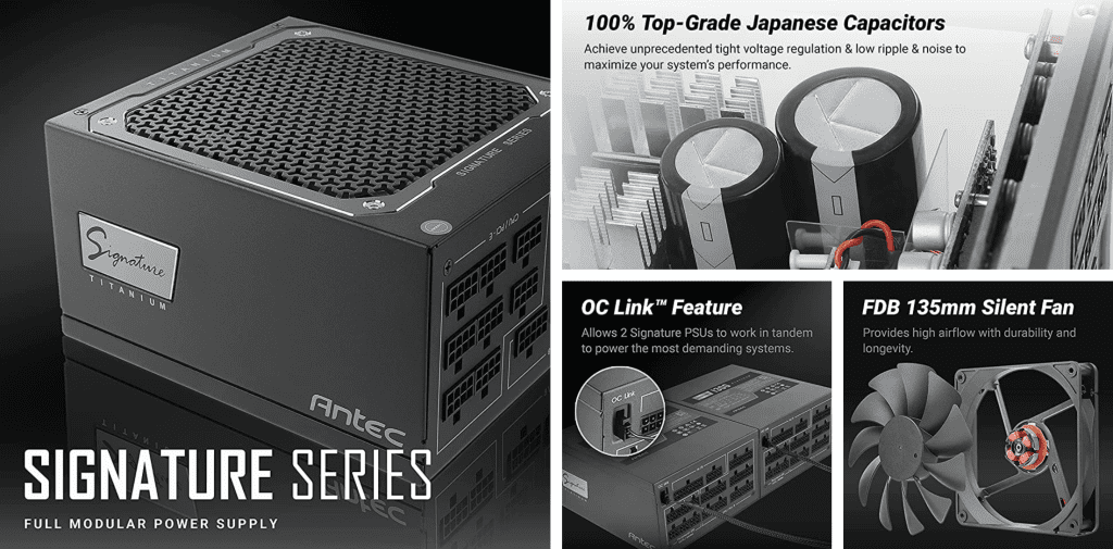 Game Stronger: Choosing The Right Pc Power Supply For Gamers 2 Antec signature series gaming pc power supply