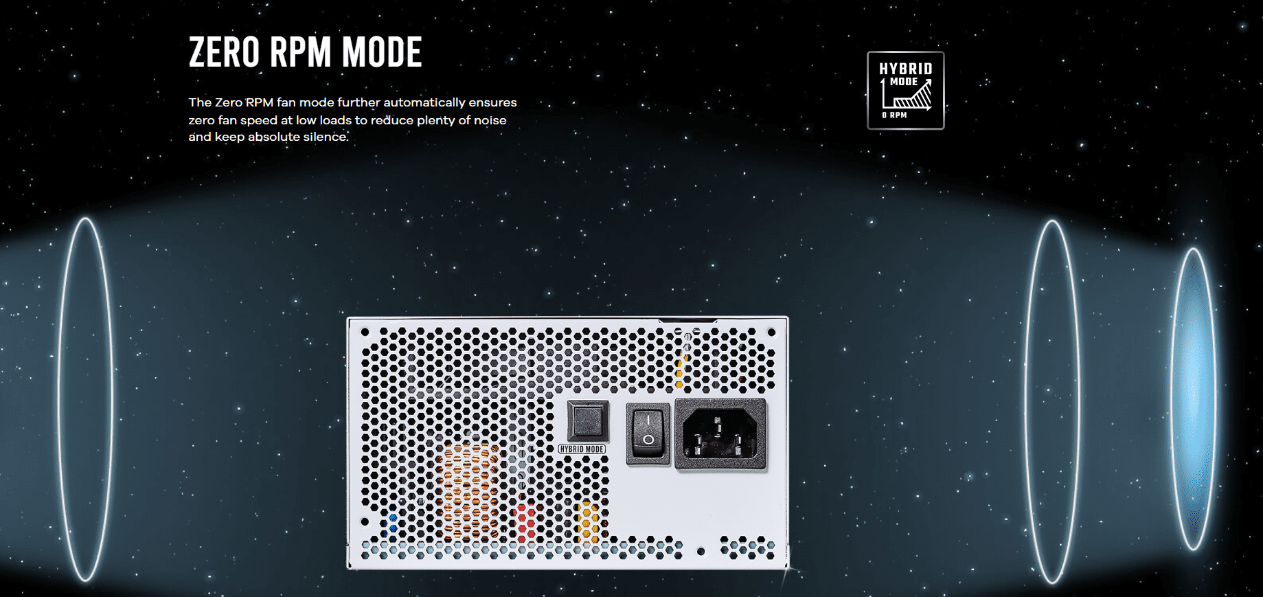 Antec Ne850G Modular White Power Supply (Psu) 5 Zero rpm mode