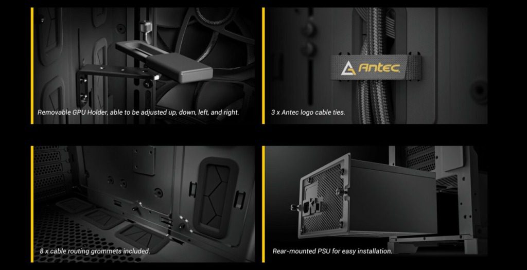 Small Pc Cabinet Solutions For Limited Spaces 2 Antec understands that smart sizing