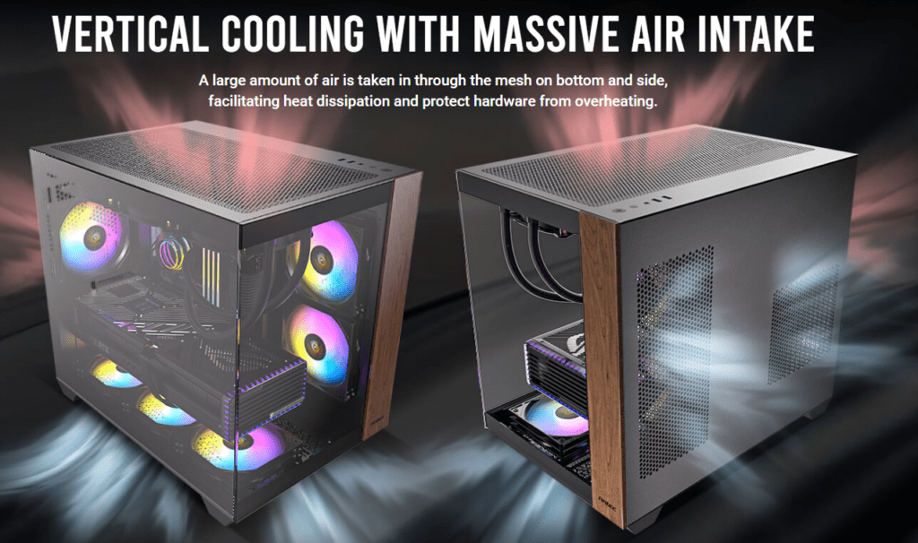 Unique Pc Cases: Beyond The Traditional Box With Cx &Amp; Constellation Series 4 Antec india image 10 1024x606 1