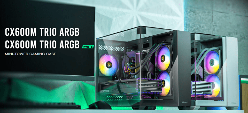 Cx Series By Antec: Best Pc Case Solutions For Entry-Level To Advanced Builders 3 Cx600m trio argb