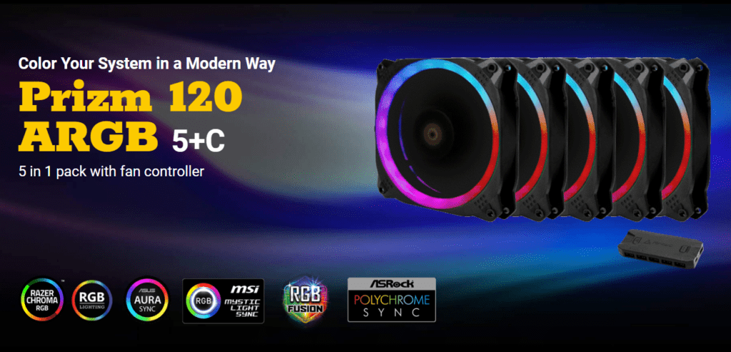 How To Choose The Right Antec Product For Your Pc 5 Antec prism 120 argb fans