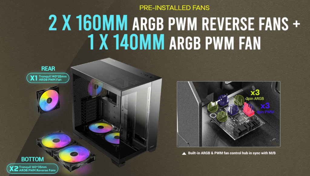 Building A Powerful Gaming Setup With Antec Constellation Series Cases 3 Customizable rgb lighting