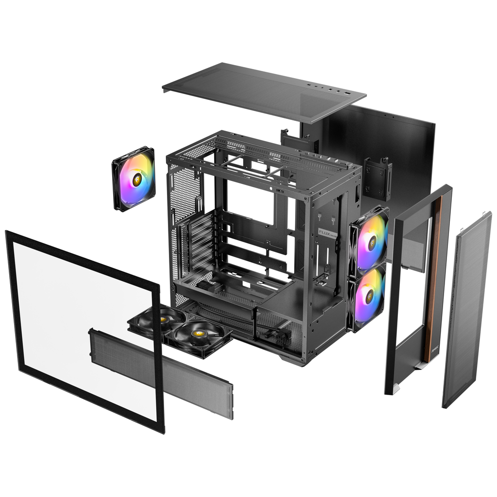 Antec Flux Rear Mid Tower Case