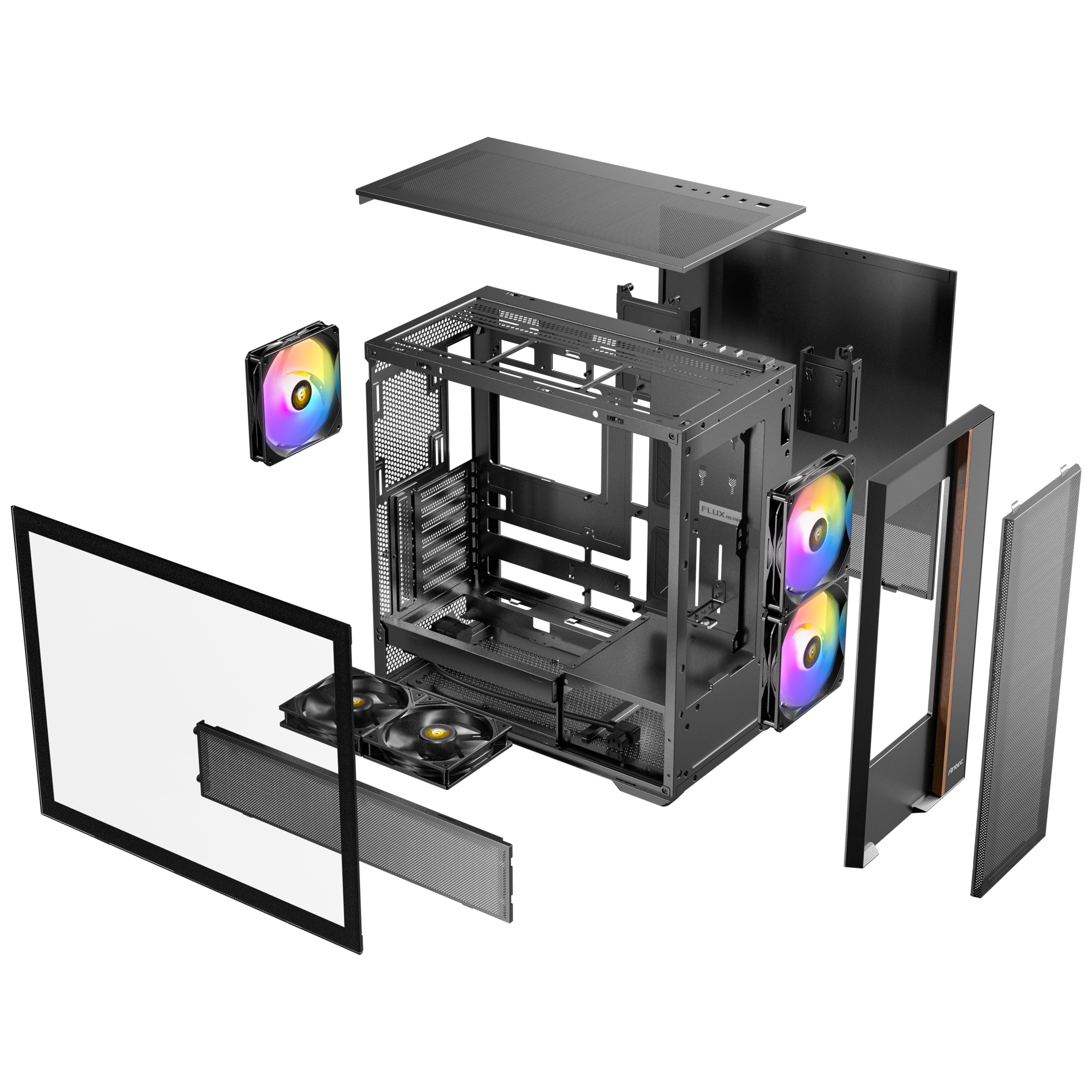 Antec Flux Rear Mid Tower Case