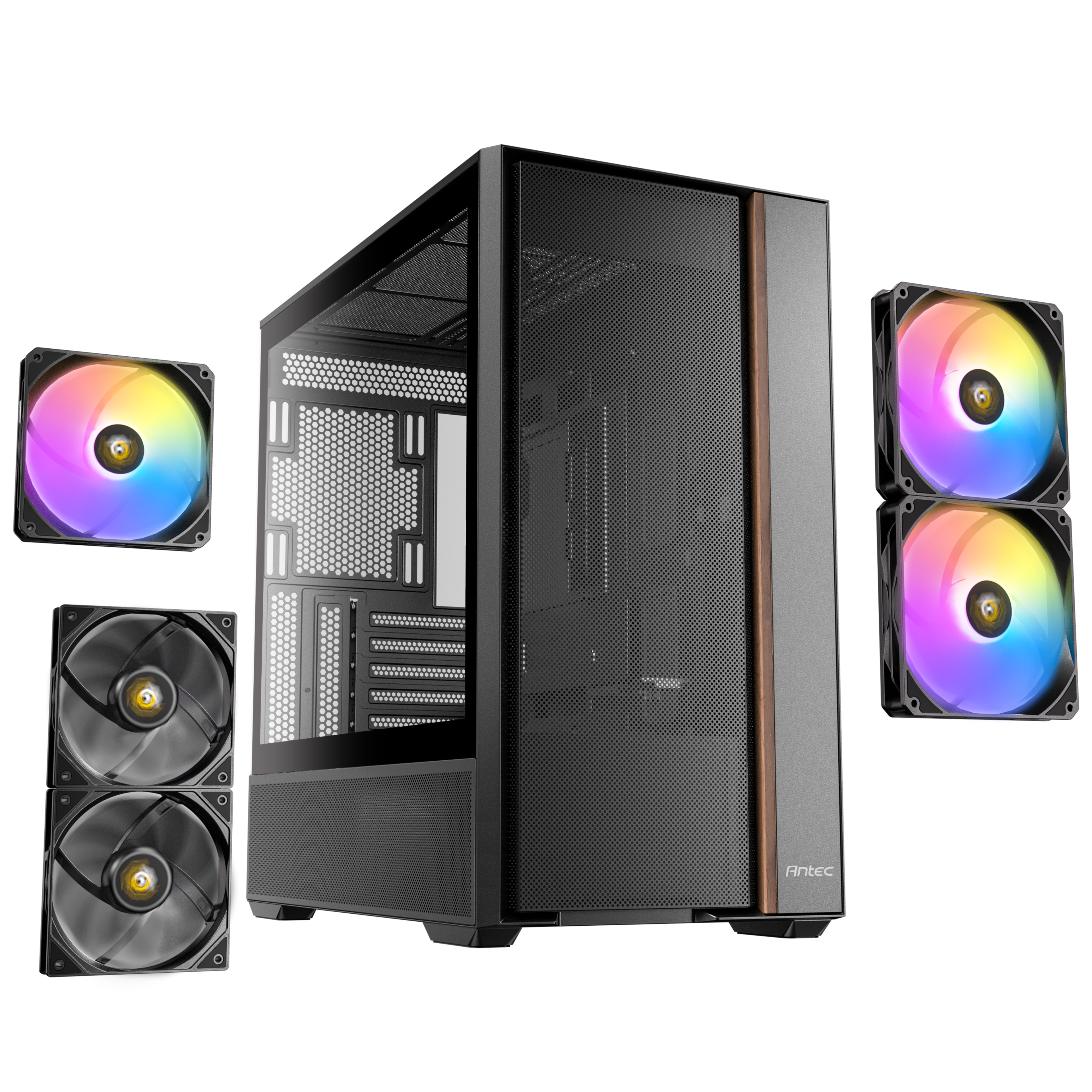 Antec Flux Rear Mid Tower Case