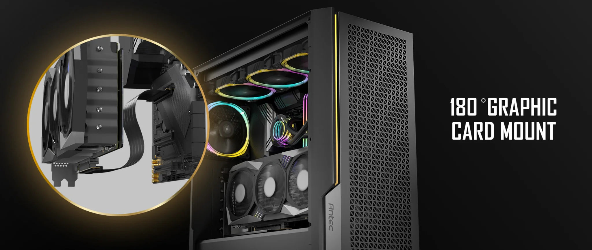 Antec PCI-E 4.0 Riser Cable with Bracket