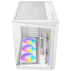 Antec C5 ARGB White Mid Tower PC Case | Panoramic Glass & 7 PWM Fans