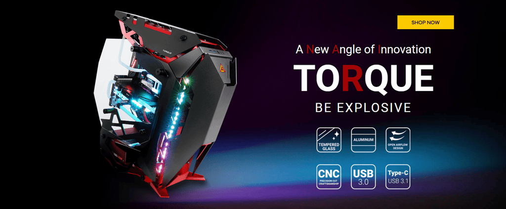 Antec Torque Open Air Mid Tower Case