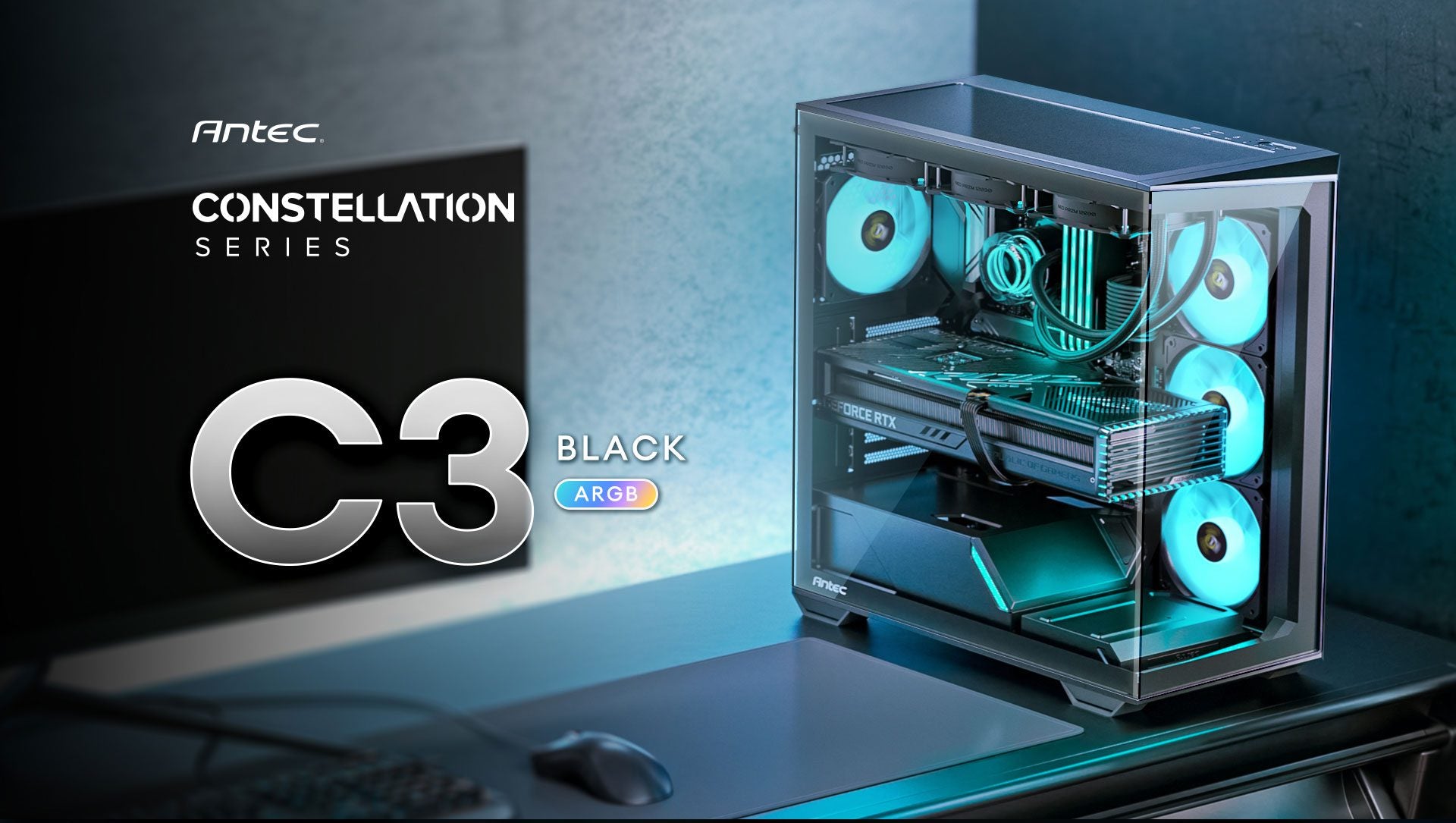 Antec C3 ARGB - Constellation Series Case