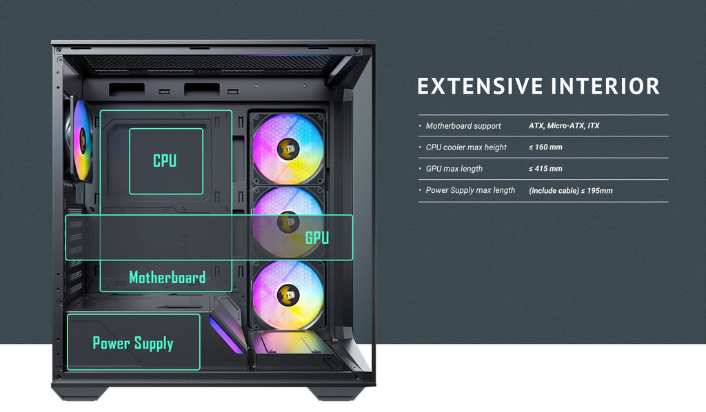 Antec C3 ARGB - Constellation Series Case