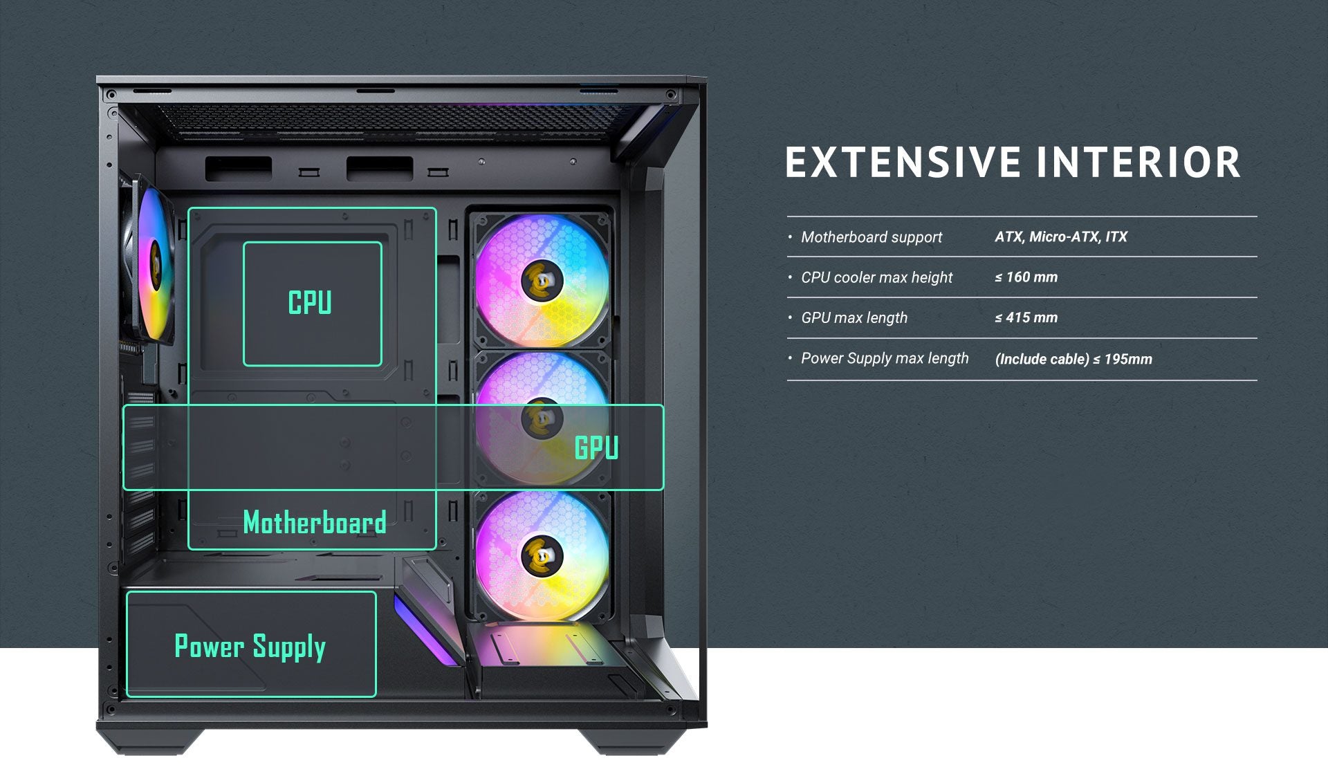 Antec C3 ARGB - Constellation Series Case