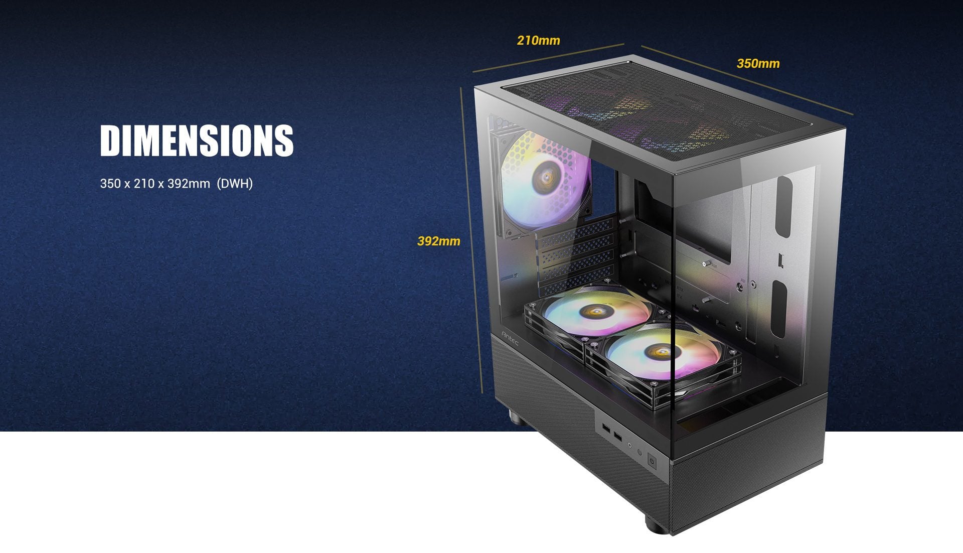 Antec CX200M RGB Elite – CX Series Case