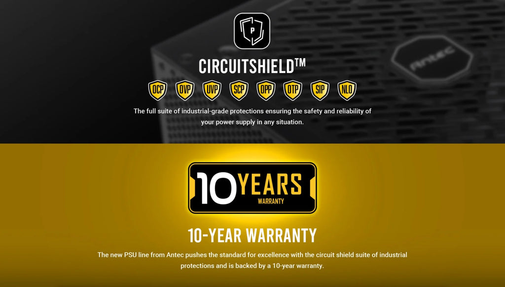 Antec NE1000G M ATX 3.0 Power Supply (PSU)