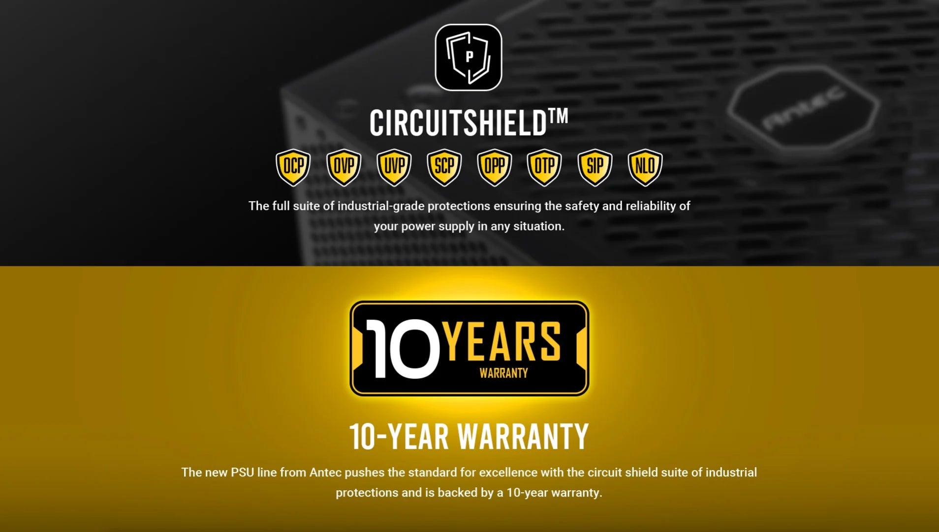 Antec NE1000G M ATX 3.0 Power Supply (PSU)