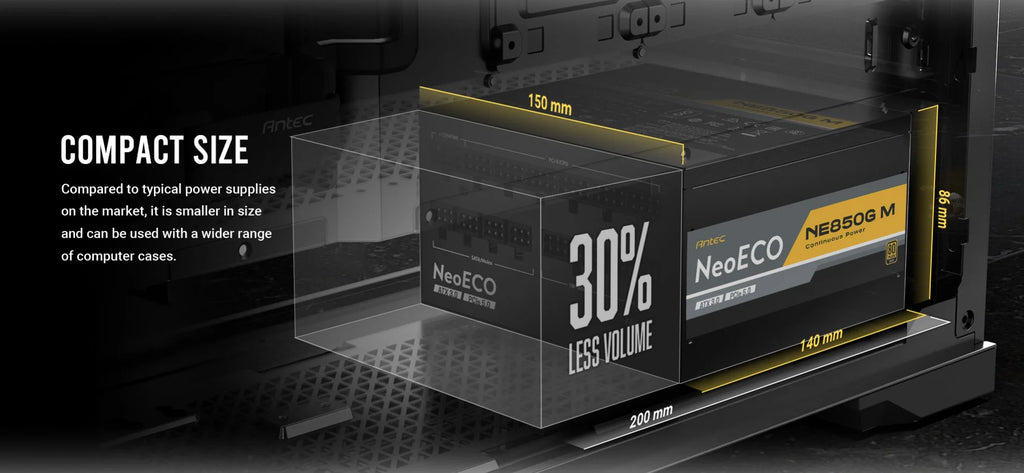 Antec NE850G M ATX 3.0 Power Supply (PSU)