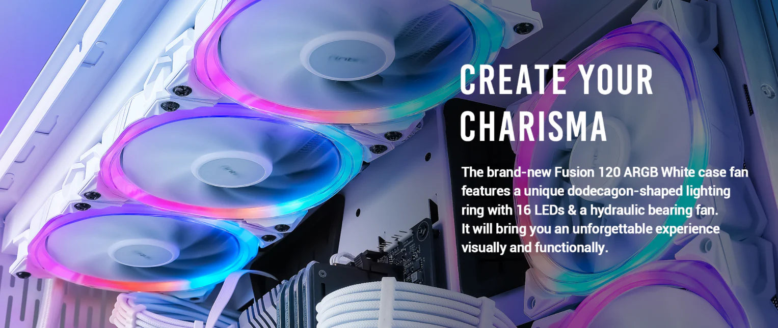 Antec FUSION 120 ARGB WHITE