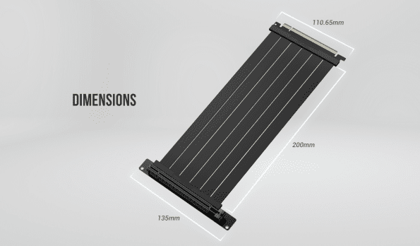 Antec PCIE 4.0 RTX40 Riser cable