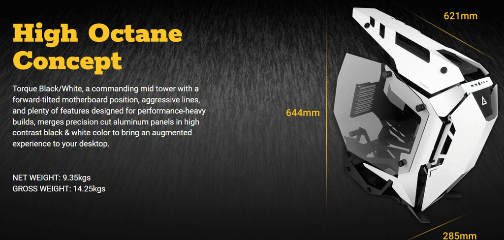 Antec Torque Black/White