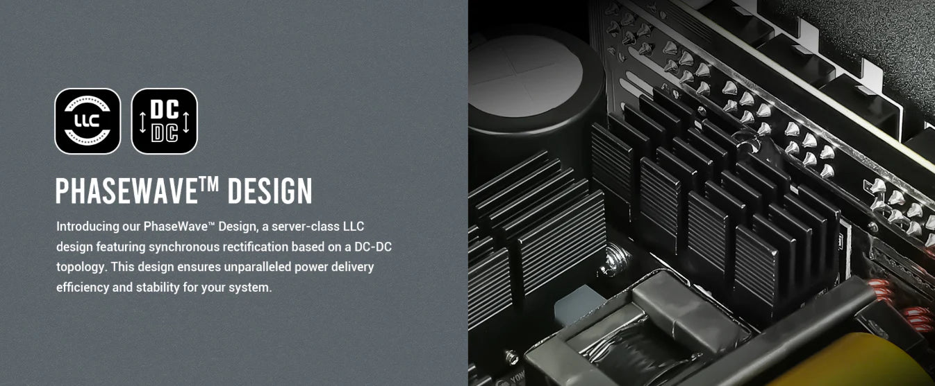 Antec NE1000G M White ATX 3.0 Power Supply (PSU)