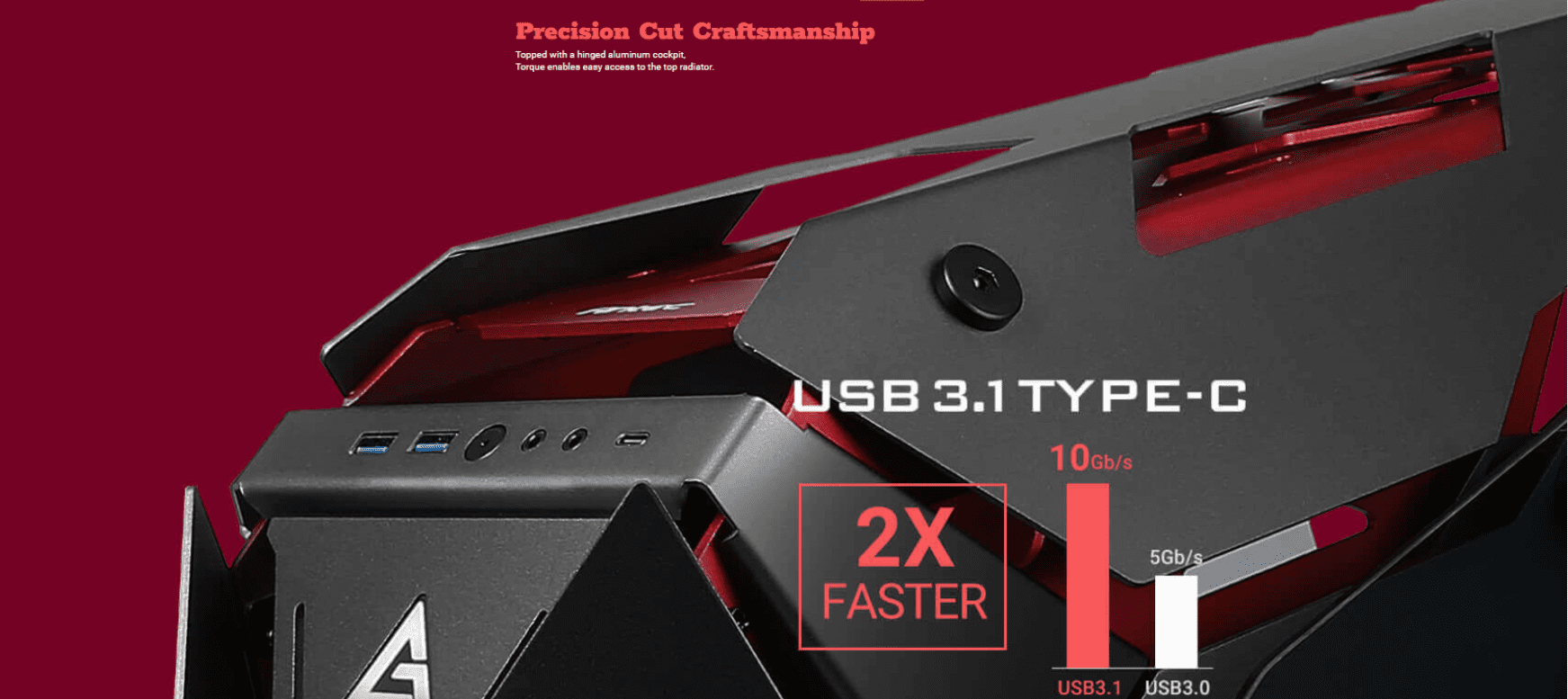 Antec Torque Open Air Mid Tower Case