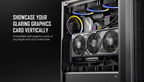 Antec Shift Vertical GPU Bracket with PCI-E 4.0 Riser Cable