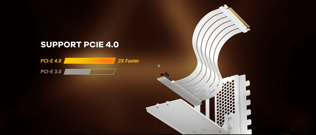 Antec RTX40 PCI-E 4.0 Riser Cable Vertical Bracket kit