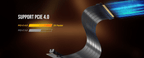 Antec PCIE 4.0 RTX40 Riser cable