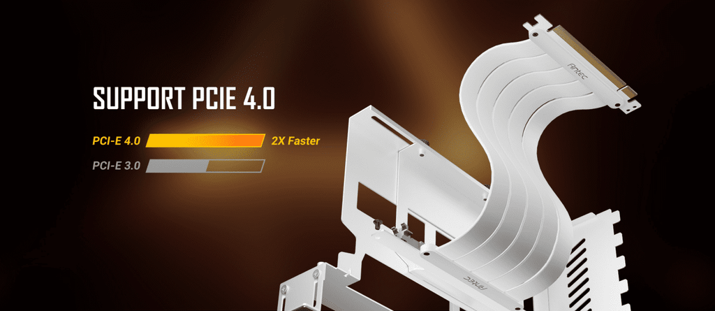 Antec PCIE 3.0 Adjustable verticle bracket PCIE 4.0 Cable Kit