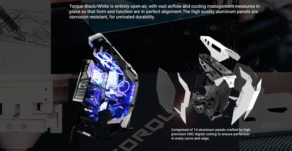 Antec Torque Black/White