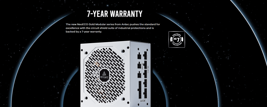 Antec NE850G Modular White Power Supply (PSU)