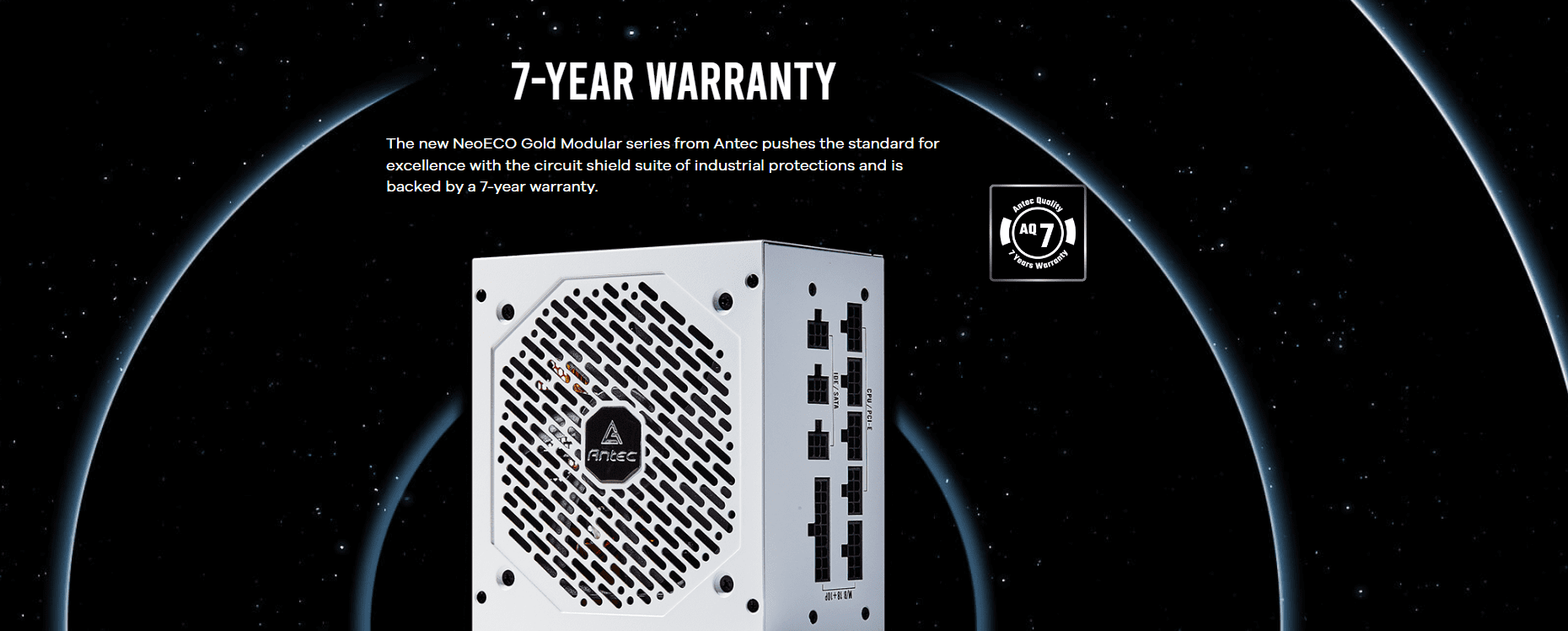 Antec NE850G Modular White Power Supply (PSU)