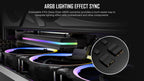 Antec Shift ARGB Vertical GPU Bracket with PCI-E 4.0 Riser Cable