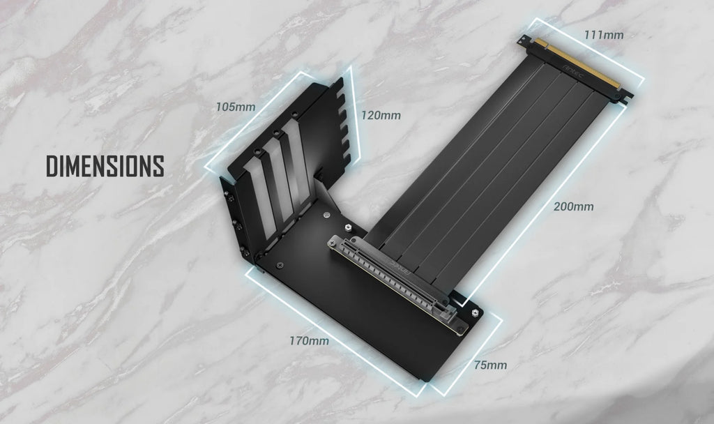 Antec PCI-E 4.0 Riser Cable with Bracket