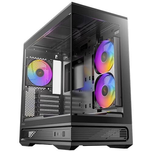 Antec C2M ARGB Micro-ATX Case | 270° Panoramic Glass View