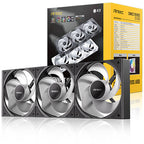 Antec Connect 120 Reverse ARGB Case Fans (3 In 1 Pack)