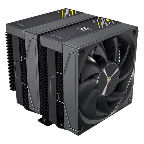 Antec F620 Digital Pro CPU Air Cooler | Dual-Tower & LCD Display