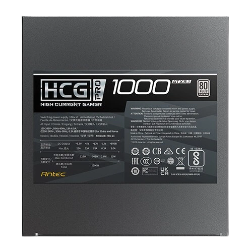 Antec HCG1000 PRO Platinum ATX 3.1 Power Supply (PSU)