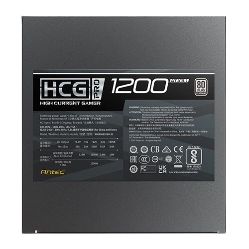 Antec HCG1200 PRO Platinum ATX3.1 Power Supply (PSU)
