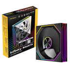 Antec Infinity Matrix 120 ARGB PWM Fan | Four-Sided Infinity Mirror
