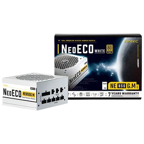 Antec NE850G Modular White Power Supply (PSU)