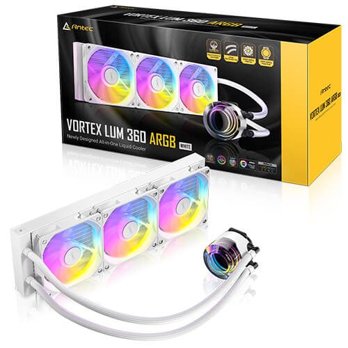 ANTEC VORTEX LUM 360 White ARGB