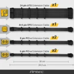ANTEC-PSU-EXTENSION-CABLE-KIT-6-PACK-7