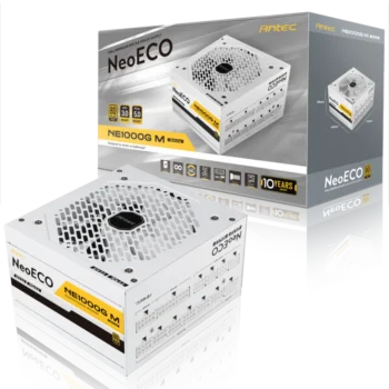 Antec NE1000G M White ATX 3.0 Power Supply (PSU)